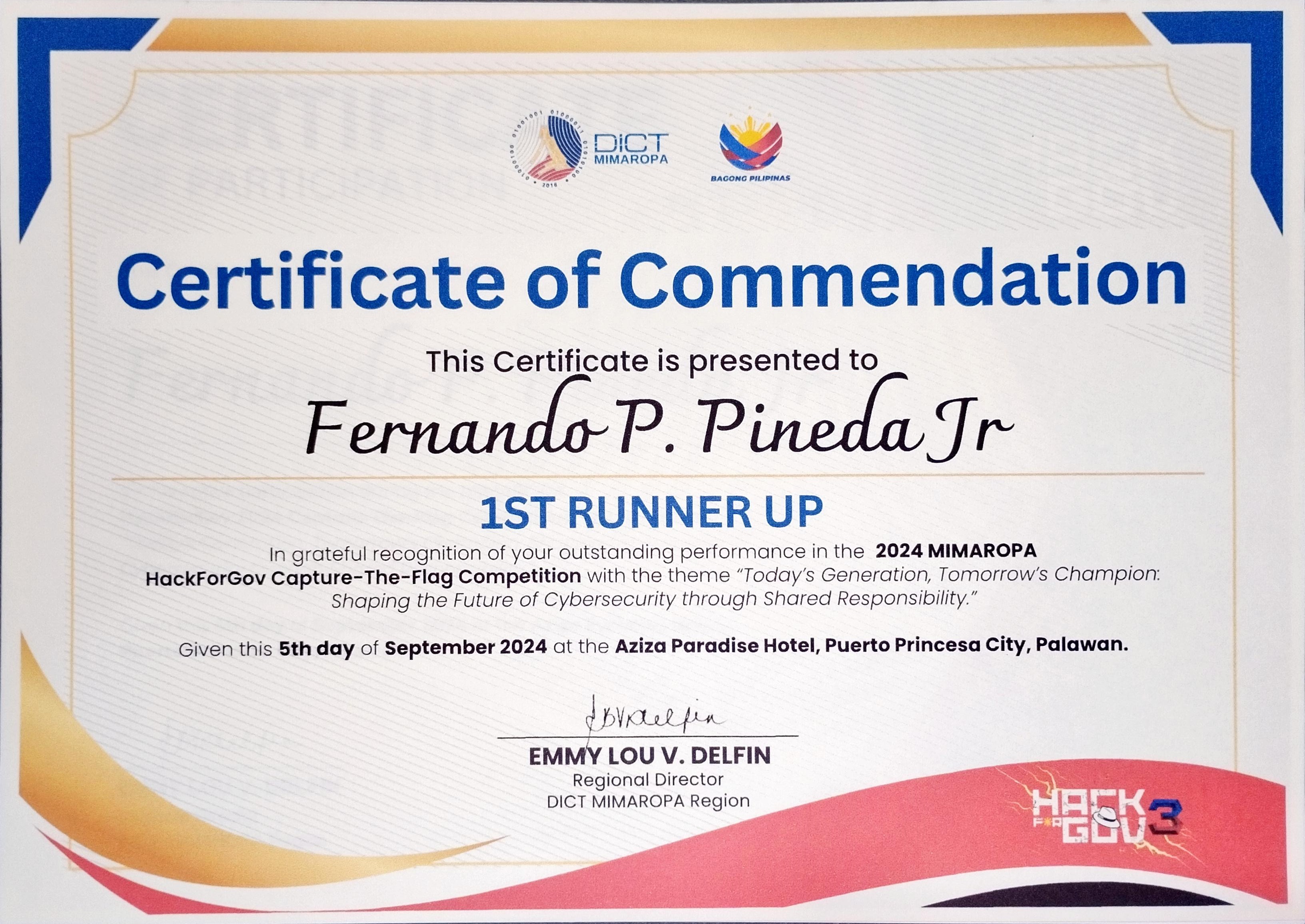 Hack For Gov 3 (2nd Placer)