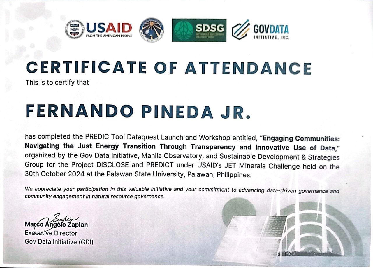 PREDIC Tool Dataquest Launch and Workshop